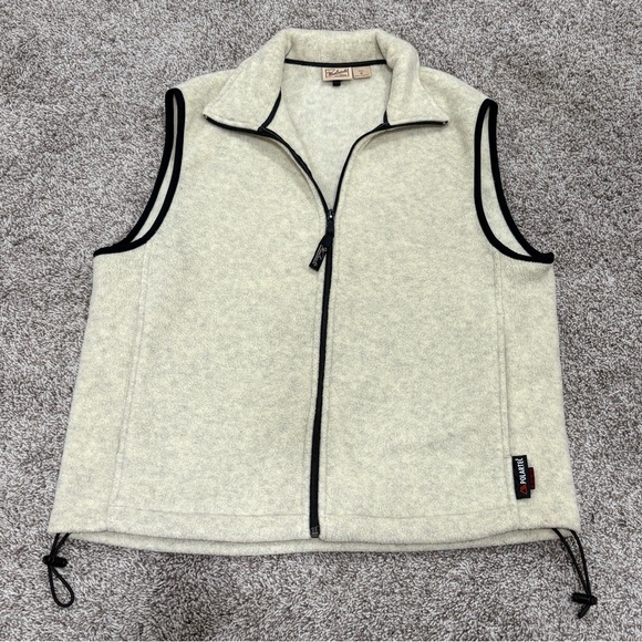 Men’s Woolrich Fleece Vest Medium - Picture 1 of 4